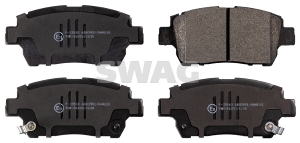 set placute frana,frana disc 81 91 6725 SWAG